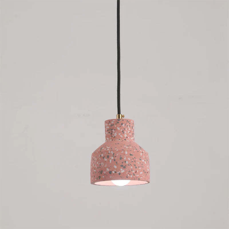 Lampe suspendue Aira, ciment, moderne et industrielle, 4 couleurs