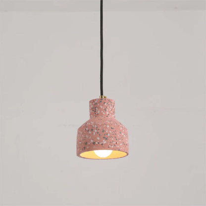 Lampe suspendue Aira, ciment, moderne et industrielle, 4 couleurs