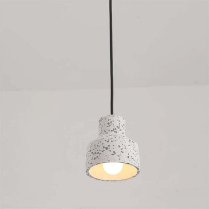 Lampe suspendue Aira, ciment, moderne et industrielle, 4 couleurs
