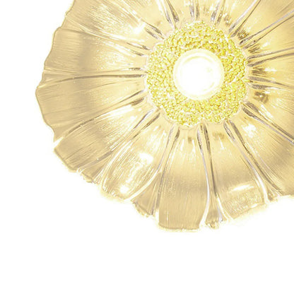 Plafonnier/Suspension en verre Calia Flower