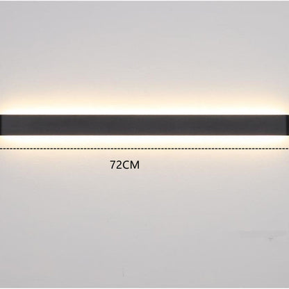 Arisha Minimalist Wall Lamp, Black/White