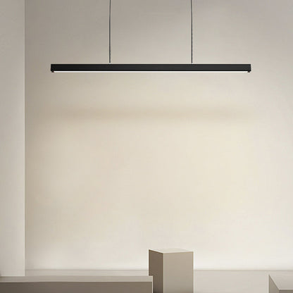 Orva Minimalist Classic Black & White Linear Pendant Light