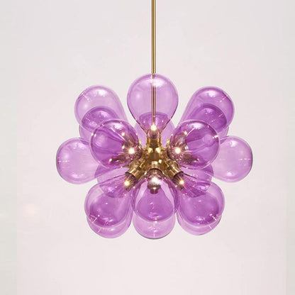 Valentina Chic Cluster-Glasblasen-Pendelleuchte