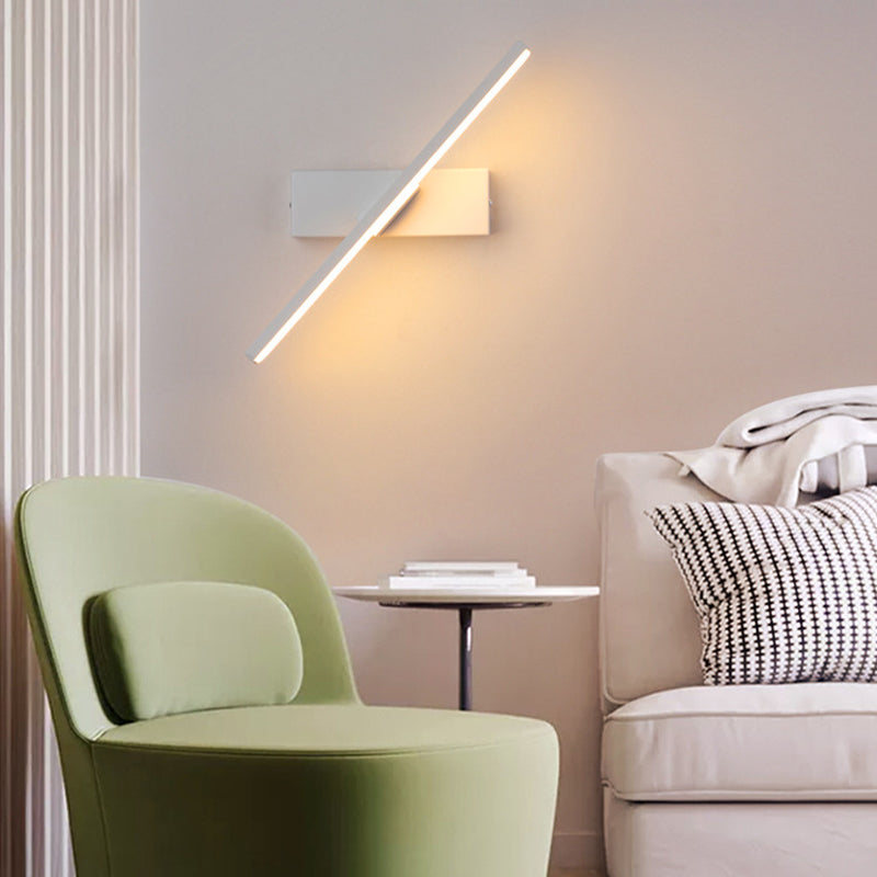 Struve Rotatable Wall Lamp for Bedroom, Black/White