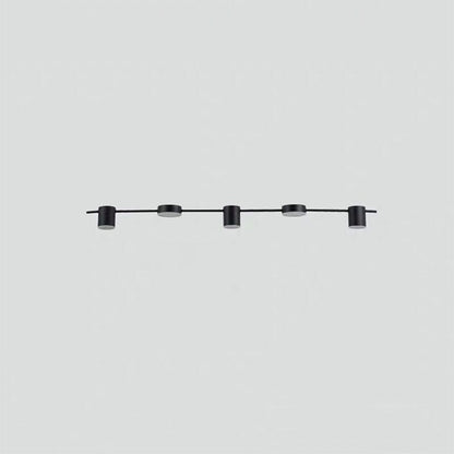 Arisha Minimalistische Pendelleuchte aus mehreren Metallen, Schwarz/Gold