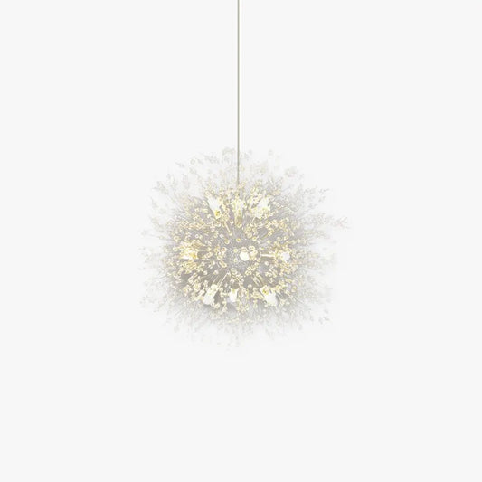 Arisha Elegant Dandelion minimalistische luxe hanglamp, goud/chorme