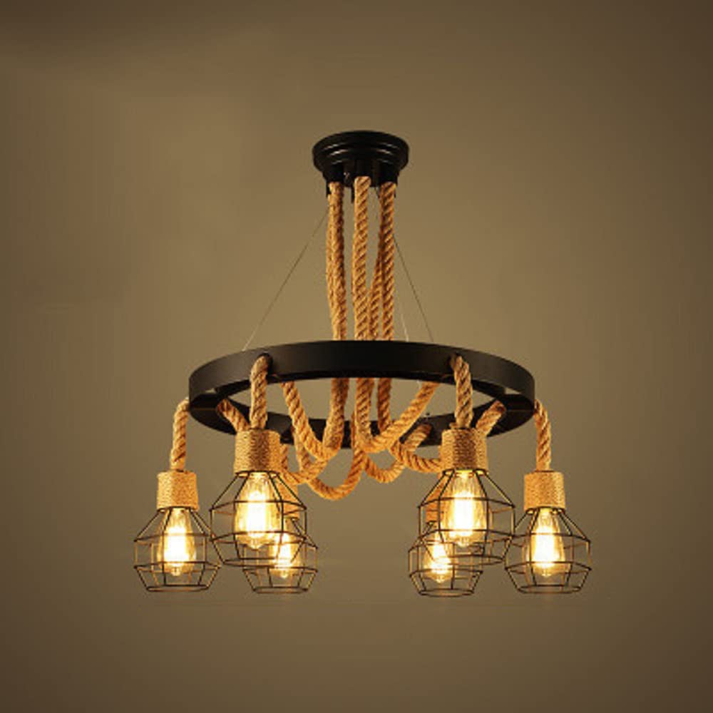 Lustre Globe Rétro Industriel Epoch en Métal Noir pour Bar/Salon