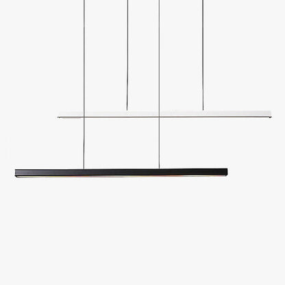 Orva Minimalist Classic Black & White Linear Pendant Light