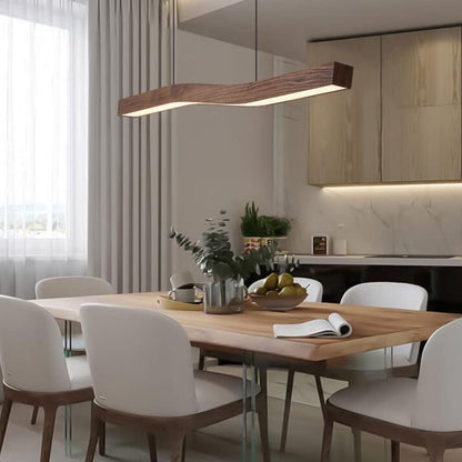 Ylen Nordic Pendant Light Walnut Colour Living Room/Bedroom/Dining Room