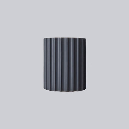 Applique Murale Semi-cylindrique Cora en Résine