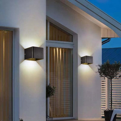 Nexu Modern Adjustable Square Outdoor Wall Lamp LED