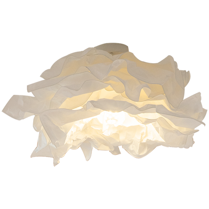 Ritta  Flush Mount Ceiling Light Design Flower  Natural Paper