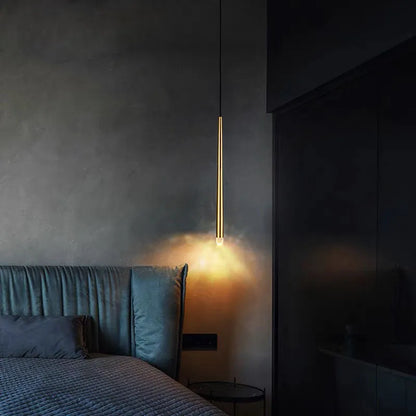 Arisha  Pendant Light Linear Modern, Gold, Living Rooms