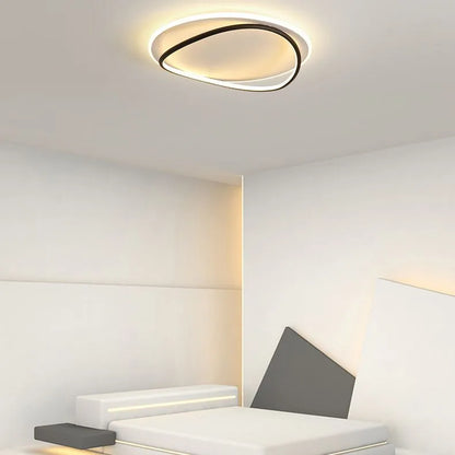 Arisha Minimalist Ring Modernom Flush Mount Ceiling Light