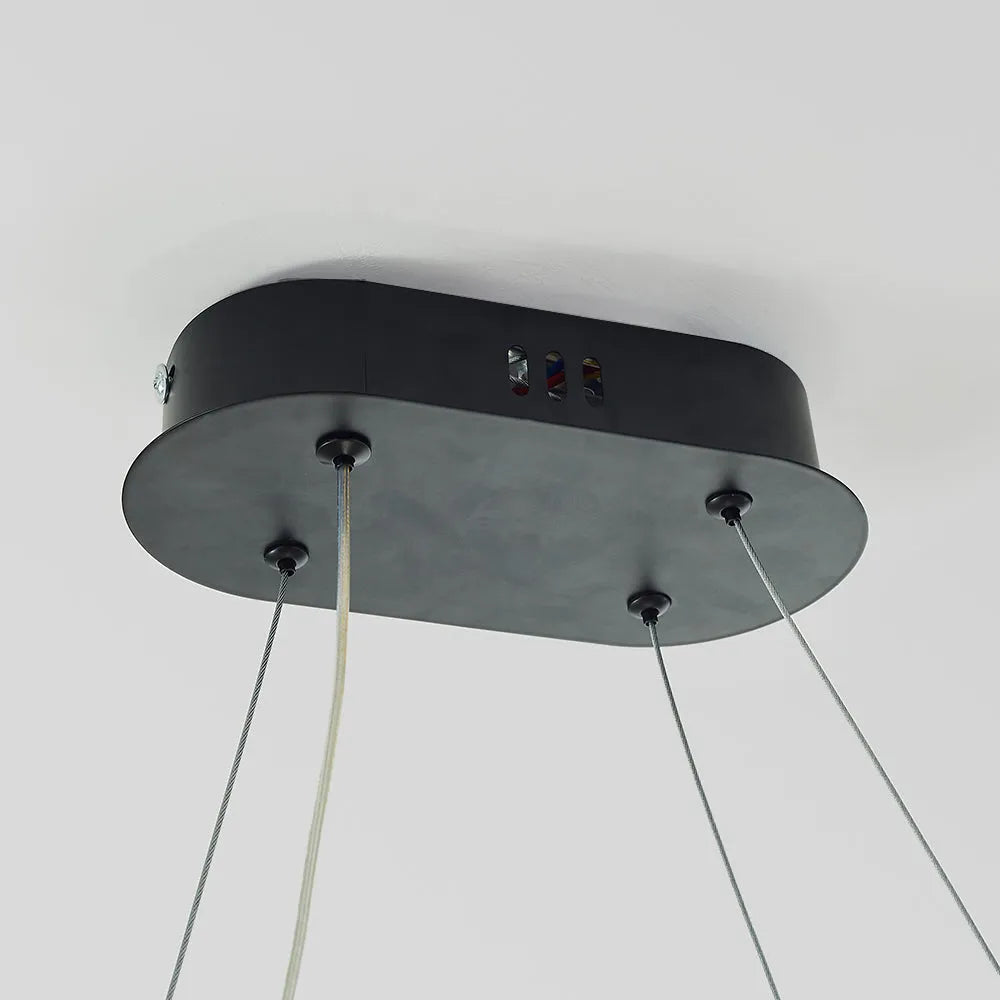 Suspension d'intérieur ovale minimaliste Junel