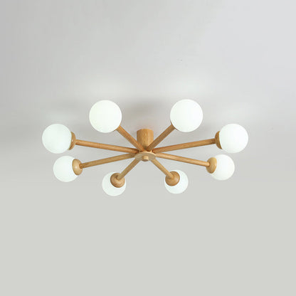 Muto Ceiling Light, Dimmable 6/8 Head