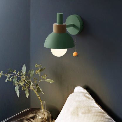Valentina Applique Murale LED Moderne Métal Verre Chambre Blanc/Jaune/Rose/Vert