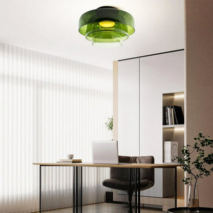 Aria Modern Simple Creative Glass Flush Mount Ceiling Light