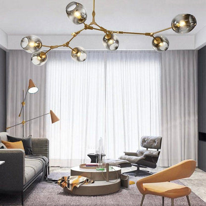 Kirae Nordic Modern Glass Pendant Light Clear Bubble
