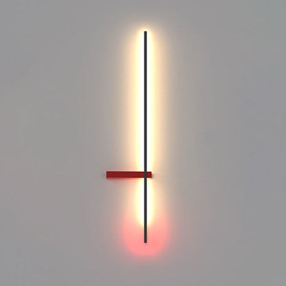 Arisha Minimalist Linear Wall Lamp Multi-Color Linear