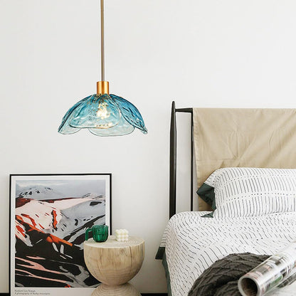 Valentina Modern Pendant Light Metal/Glass Bedroom/Living Room