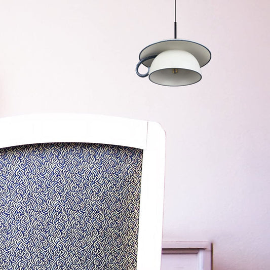 Valentina Nordic Cup keramische LED hanglamp slaapkamer