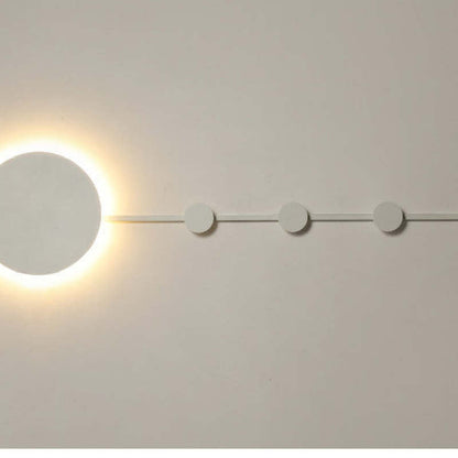 Arisha LED Porch Wall Hanging Coat Rack Creative Wall Lamp