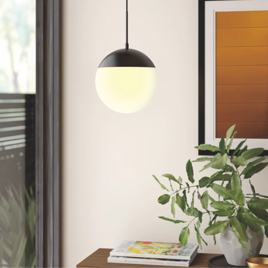Hallie moderne hanglamp metaal glas woonkamer eetkamer slaapkamer