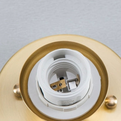 Arisha Retro Metal Flush Mount Ceiling Light Brass