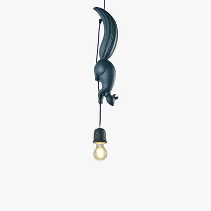 Aria Pendant Light Squirrel/Pinecone Modern, Resin, Restaurant