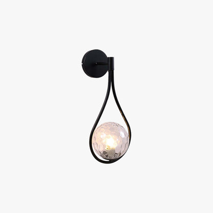 Valentina druppelvormige wandlamp, 2 stijlen