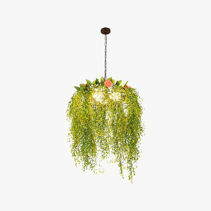 Ritta Art Natural Plant/Flower Decor Pendant Light Living Room
