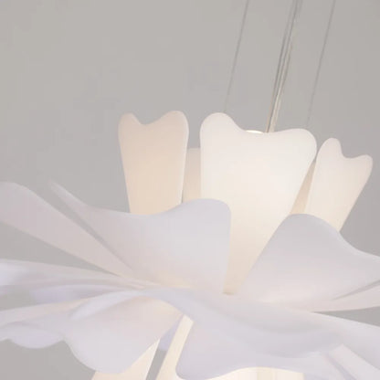 Niva Elegant Flower Pendant Light White