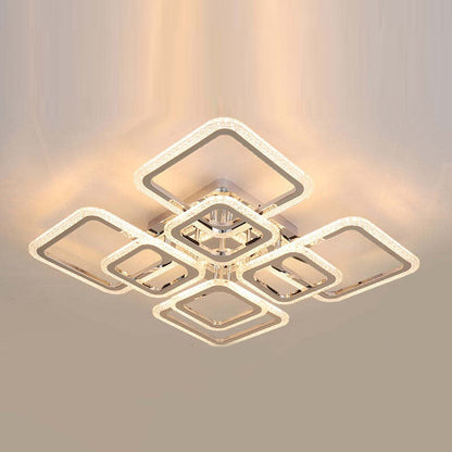 Arisha Modern Square Flush Mount Ceiling Light
