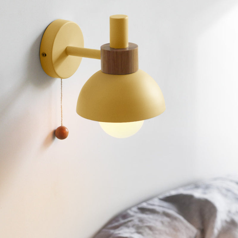Valentina Applique Murale LED Moderne Métal Verre Chambre Blanc/Jaune/Rose/Vert
