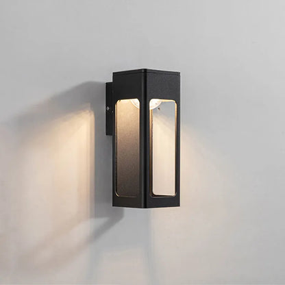 Solith Modern Waterproof Minimalist Geometric Outdoor Wall Light