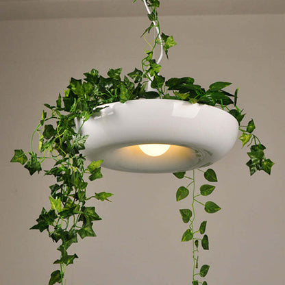 Ritta Modern Metal Lacquer Round Pendant Light