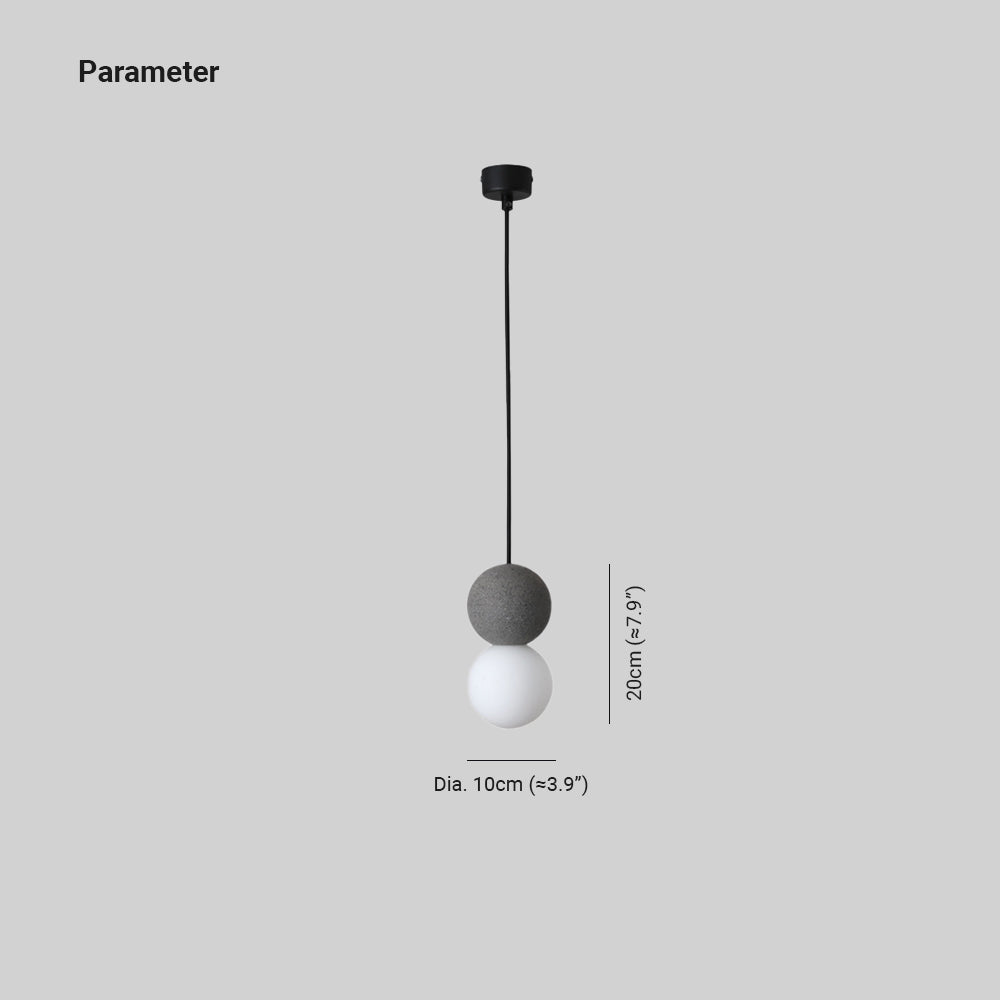 Avi Suspension LED Moderne Métal Noir Chambre Salon