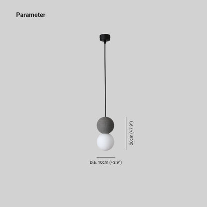 Avi Suspension LED Moderne Métal Noir Chambre Salon