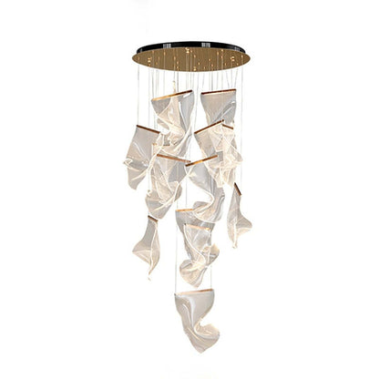 Arisha Luxury Artistic Chandelier, Gold