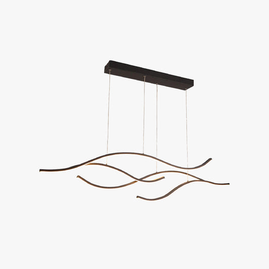 Arisha Modern Wave Pendant Light, 2 Colour