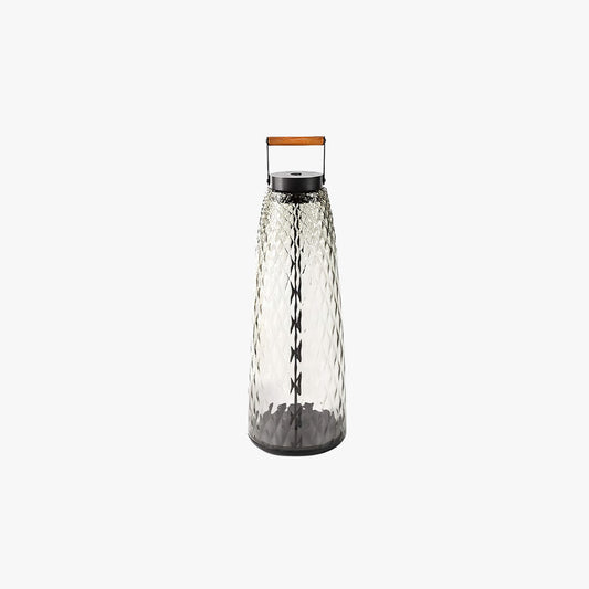 Ray Vintage Lantern Metal/Glass Outdoor Floor Lamp