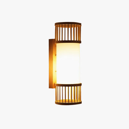 Ritta Applique Rustique, Muto Rotin Tissage LED, Applique Murale de Couloir