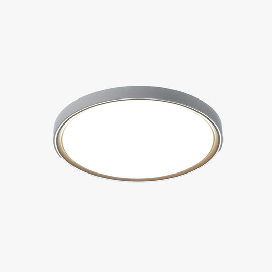 Arisha Minimalistische runde/quadratische Metall-/Unterputz-Deckenleuchte, Gold