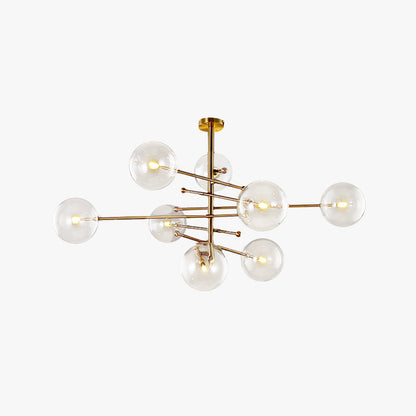 Lampe à suspension à bulles transparentes nordiques modernes Valentina