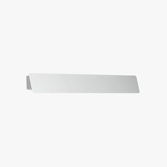 Ray Industrial Linear Metal Outdoor Wall Lamp, Black/White