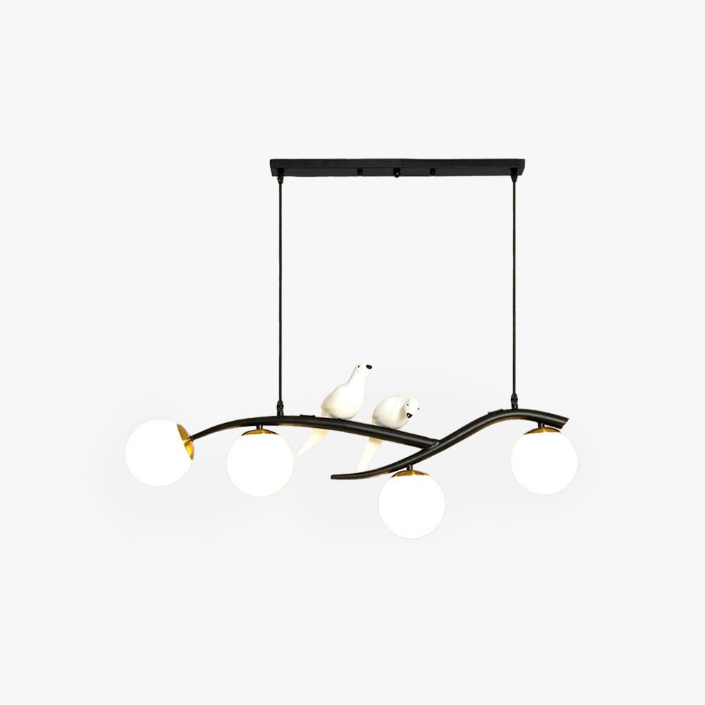 Lampe à suspension oiseau Arisha Mondern, 2 couleurs