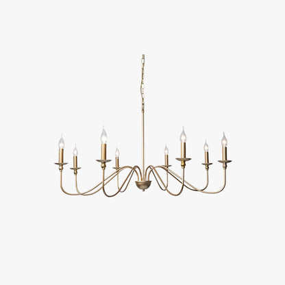 Orix Retro Vintage Candle Metal Chandelier