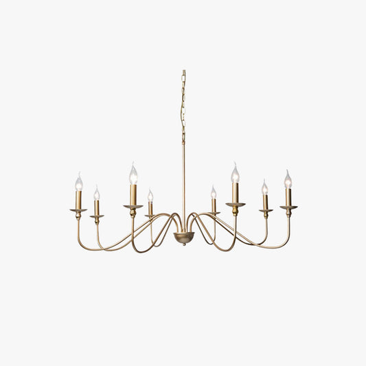 Orix Retro Vintage Candle Metal Chandelier