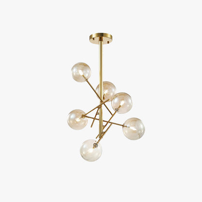 Valentina Bubble Branch Kronleuchter aus Glas/Metall, Küche/Esszimmer